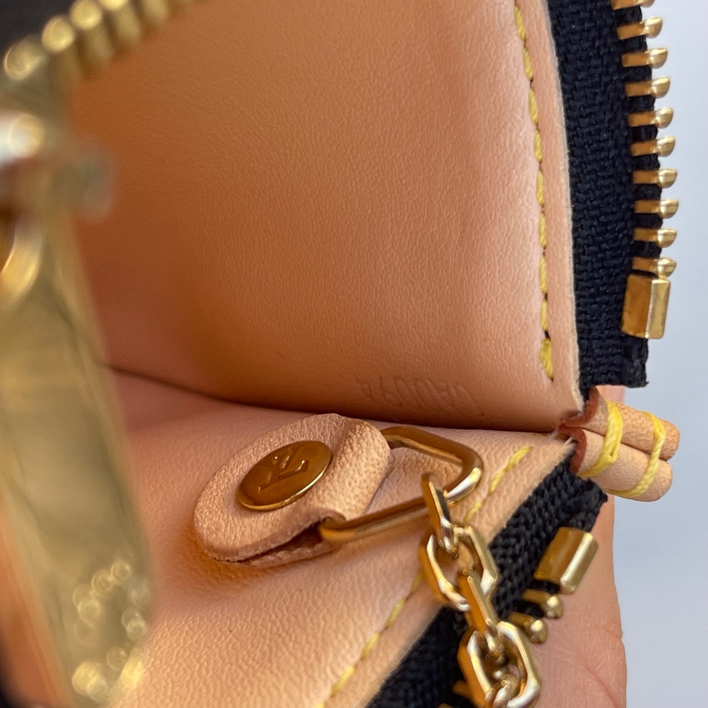 Louis Vuitton Black Multicolor Key Cles Takashi Murakami