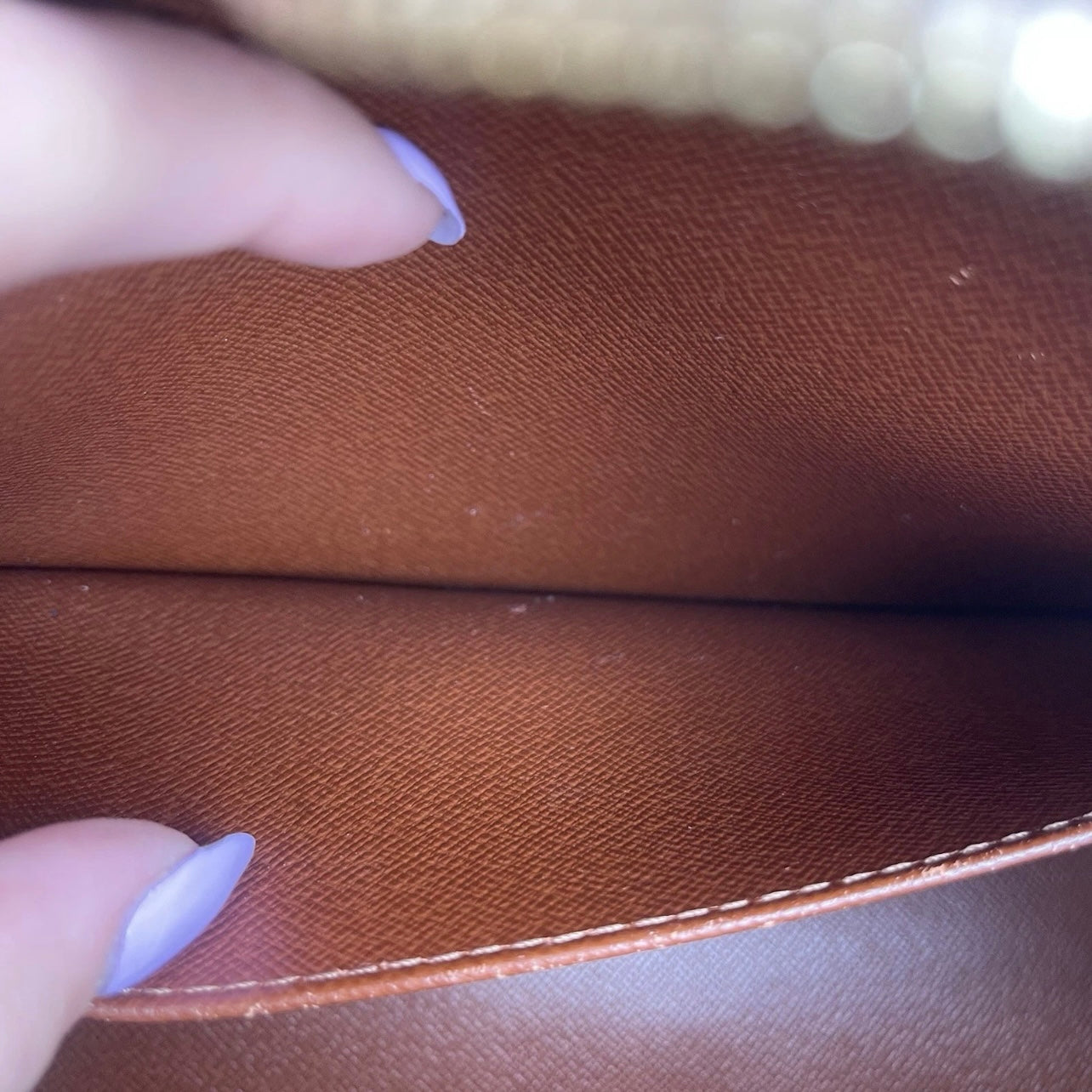 Louis Vuitton Cite Shoulder Bag MM Brown Monogram Canvas Shoulder Bag