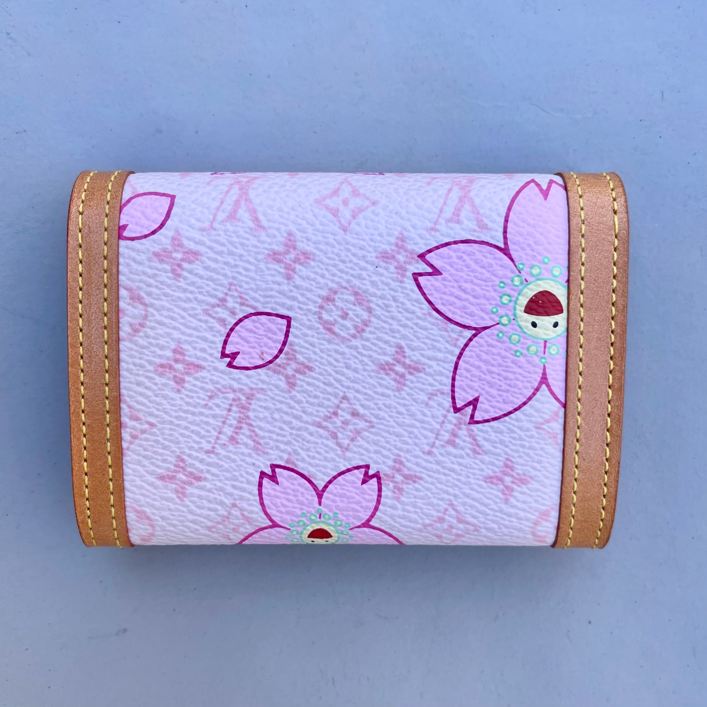 Louis Vuitton Takashi Murakami Cherry blossom card holders (set of 2)