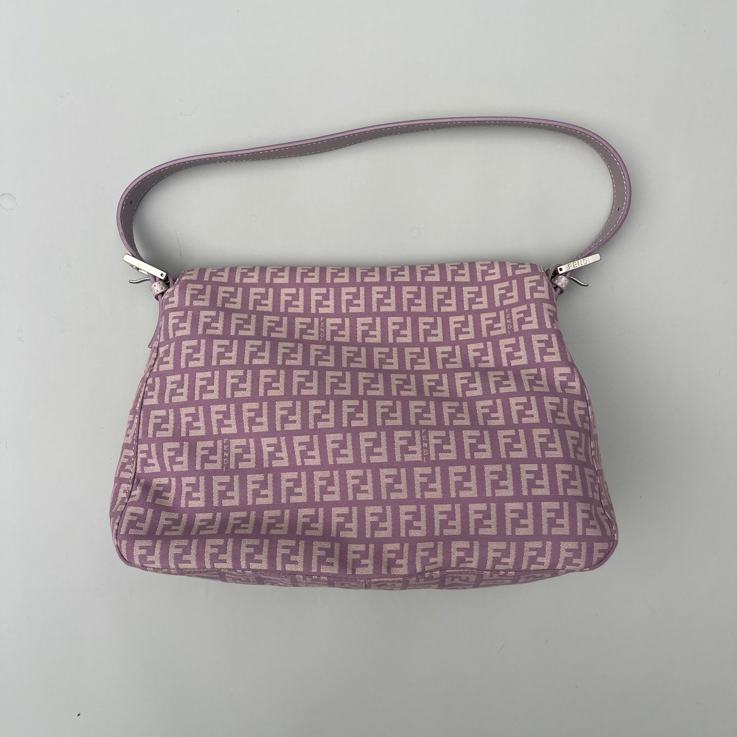 Fendi Lavander mamma baguette shoulder bag