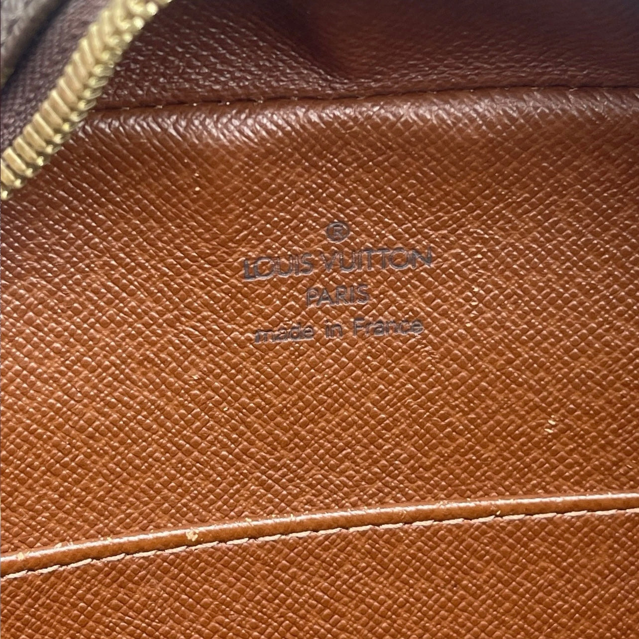 Louis Vuitton Cite Shoulder Bag MM Brown Monogram Canvas Shoulder Bag