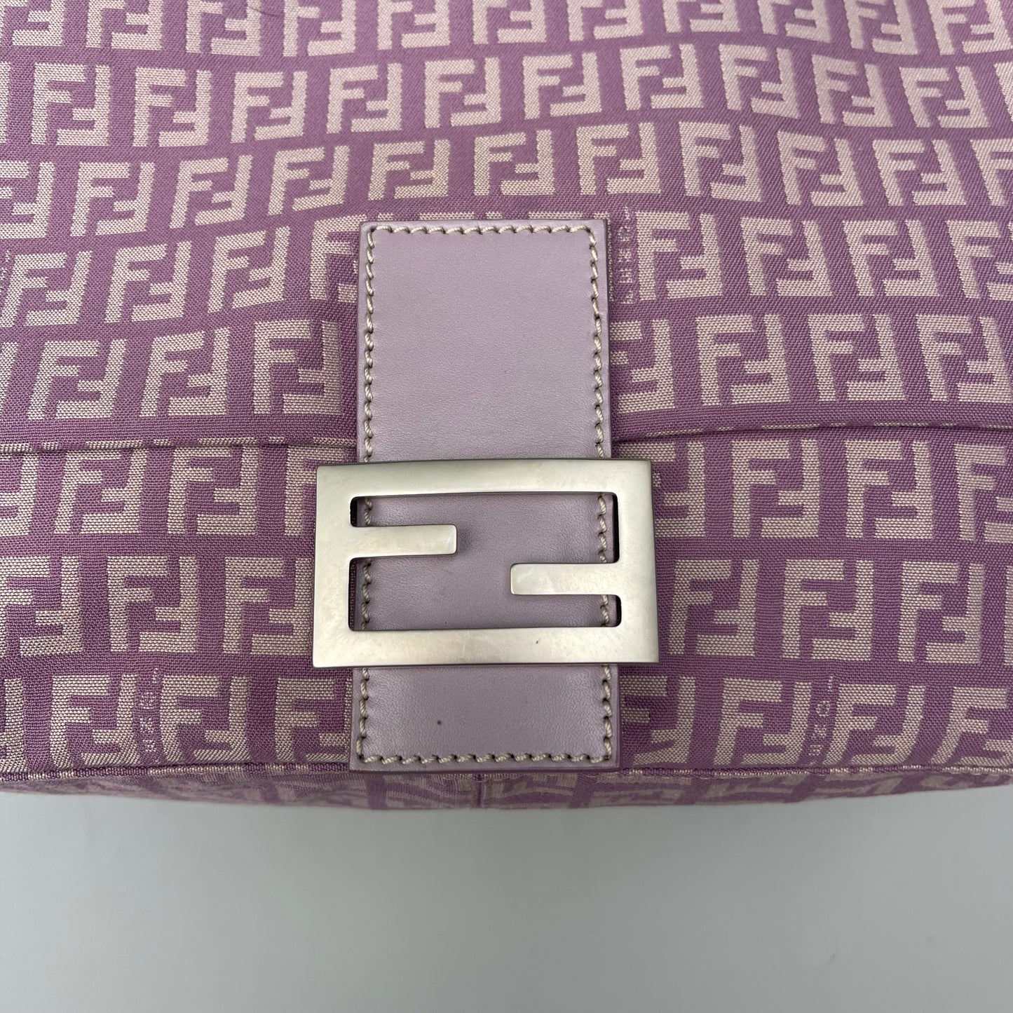 Fendi Lavander mamma baguette shoulder bag