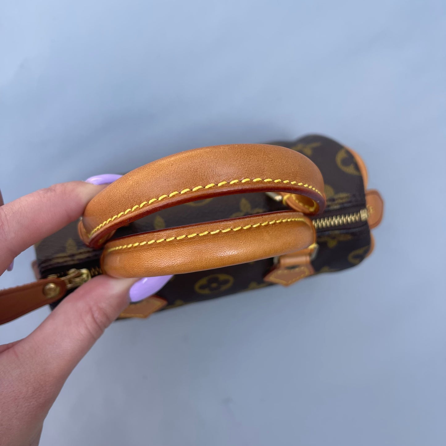 Louis Vuitton monogram nano speedy